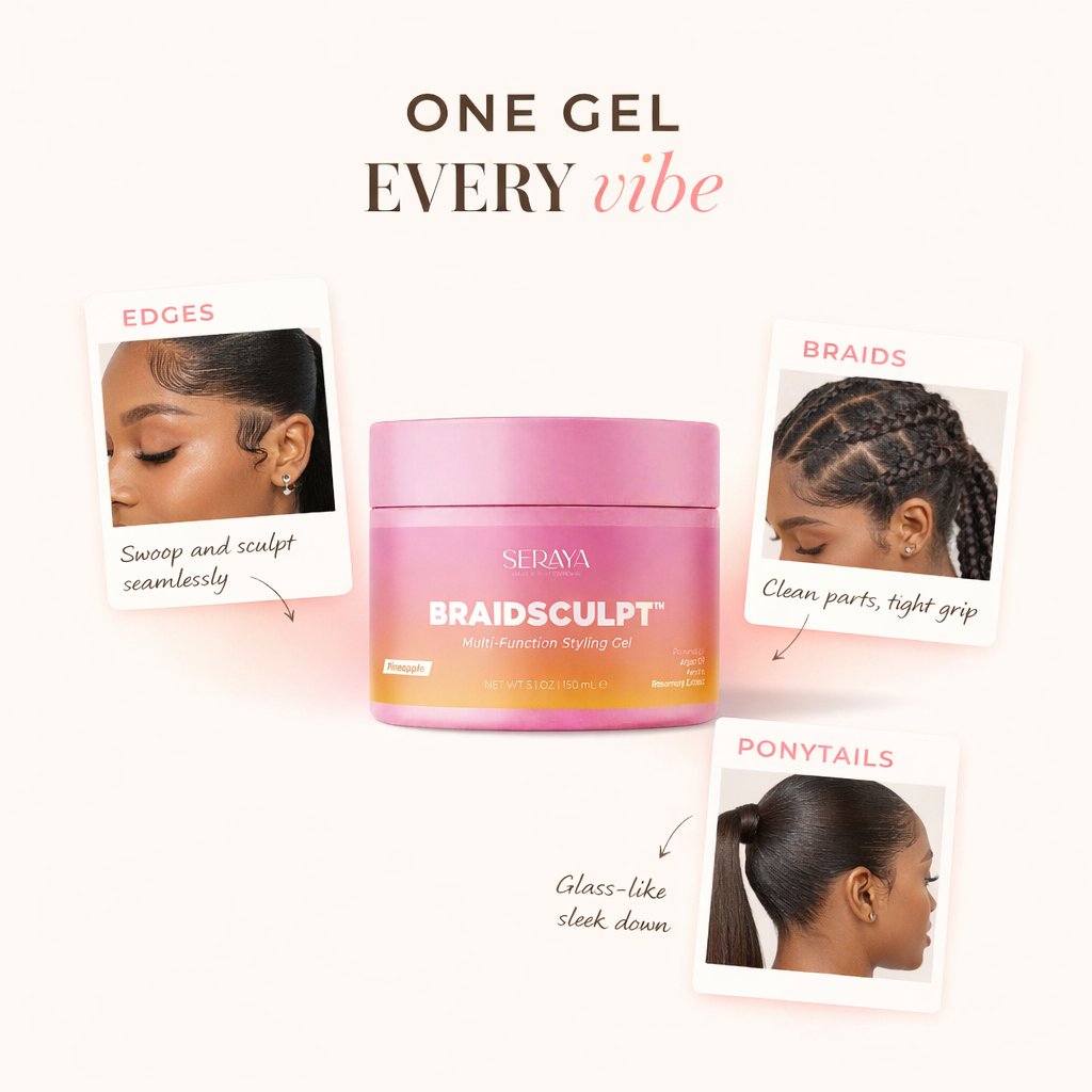 BraidSculpt gel: one gel every vibe - edges, braids, ponytails