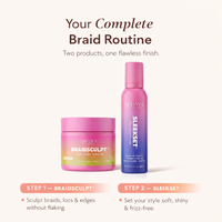 The Braid and Style Kit: your complete braid routine, step 1 and 2