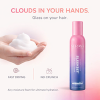 SleekSet mousse texture: clouds in your hands