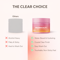 BraidSculpt gel: the clear choice comparison